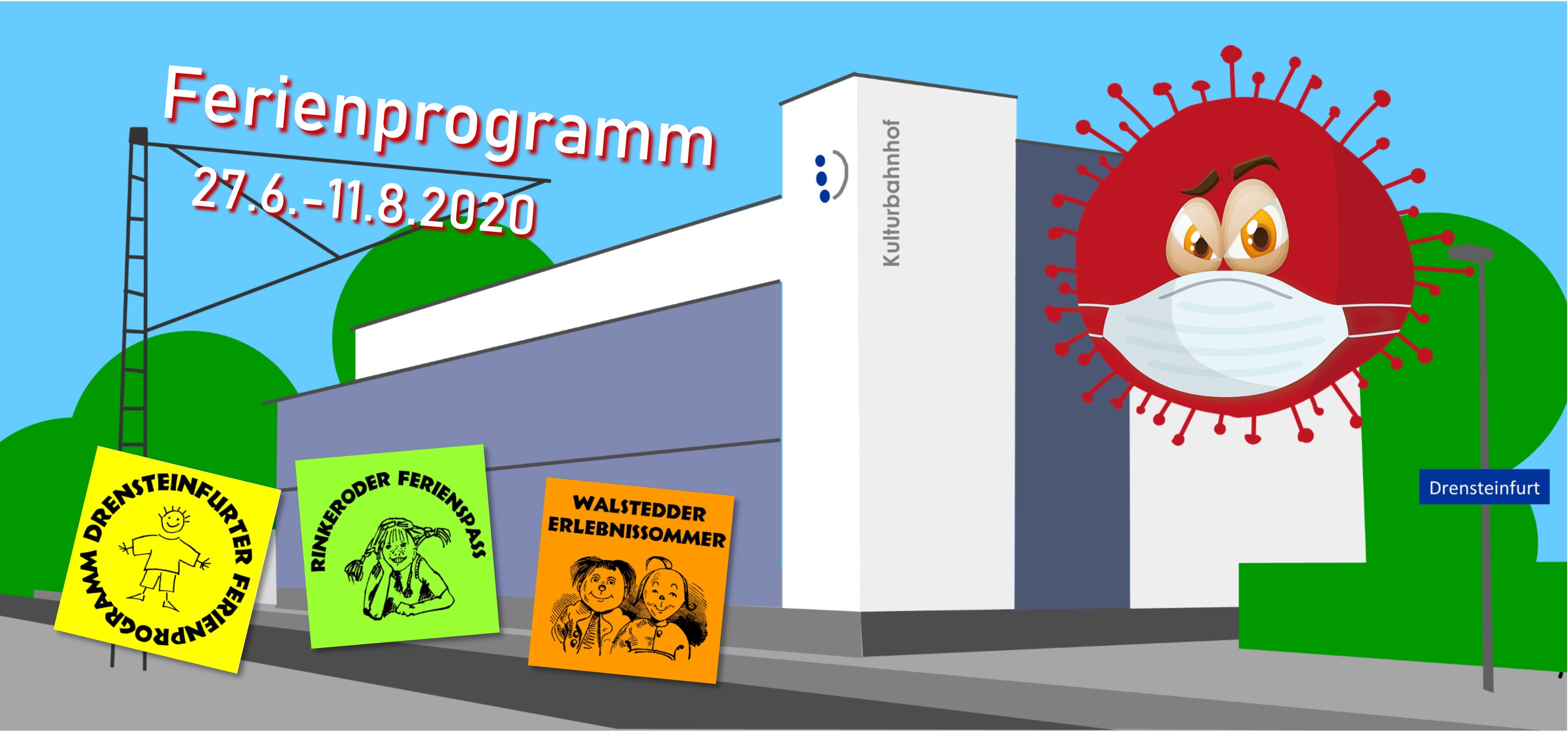 Logo Sommerferienprogramm fr Kinder 2020