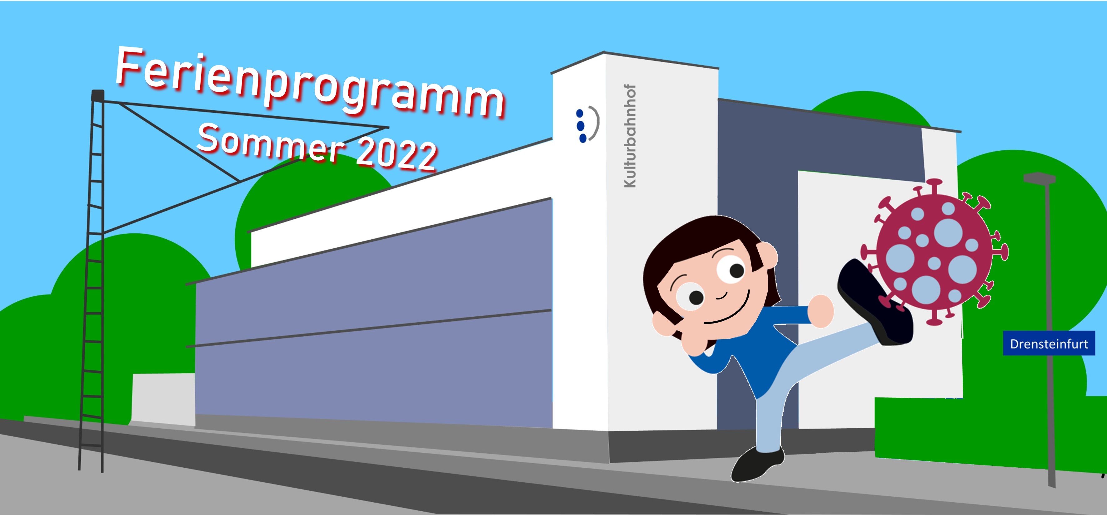 Logo Sommerferienprogramm fr Kinder 2022